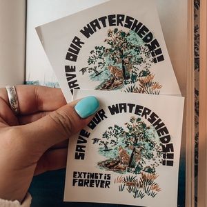 Save Our Watersheds Sticker